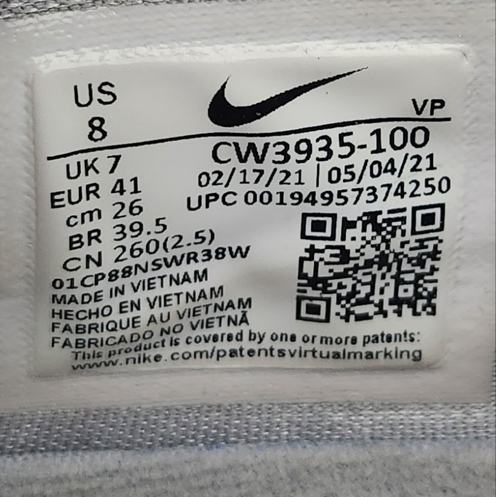 Mens Nike Kevin Durant XIV KD14 sneakers basketball wolf grey size 8 CW3935-100 - Picture 10 of 16